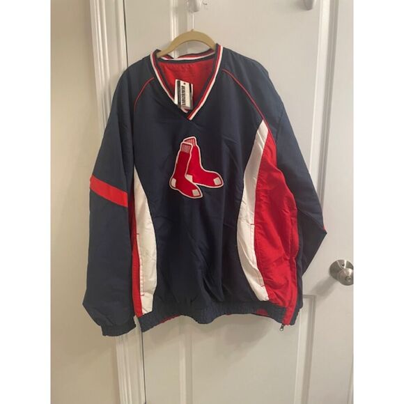 G-III Sports Boston Red Sox Reversible Pullover Jacket Men’s XXL MLB - Picture 1 of 15